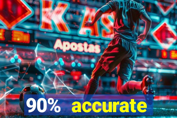 90% accurate football predictions
