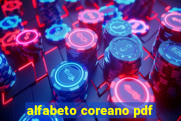 alfabeto coreano pdf