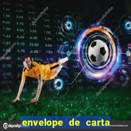 envelope de carta para imprimir
