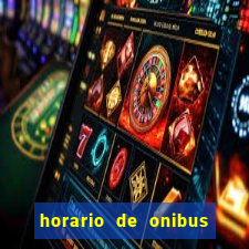 horario de onibus santos dumont x juiz de fora