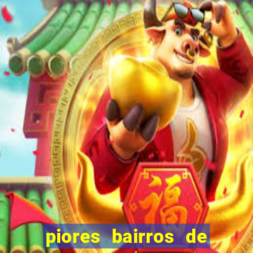 piores bairros de santos sp