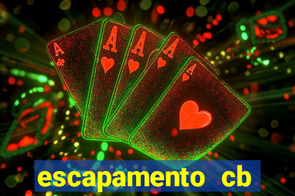 escapamento cb twister 250