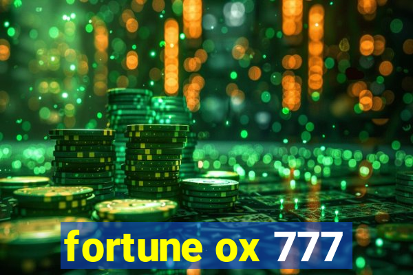 fortune ox 777