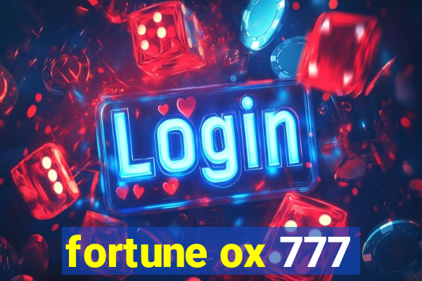 fortune ox 777