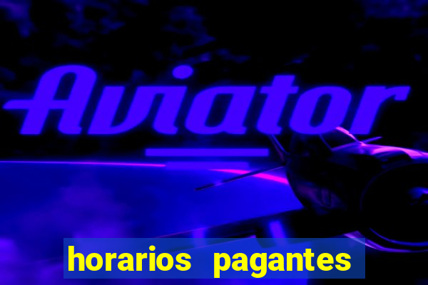 horarios pagantes spicy bet