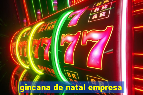 gincana de natal empresa