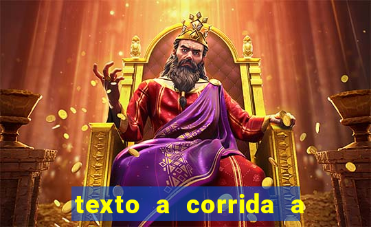 texto a corrida a lagarta lili