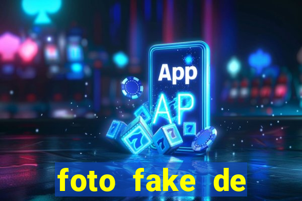 foto fake de mulher no espelho
