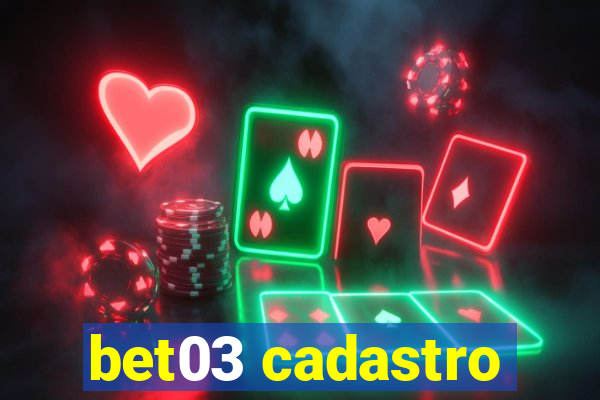 bet03 cadastro