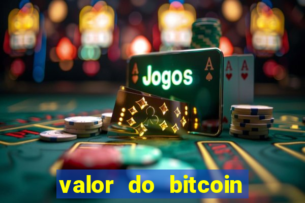 valor do bitcoin em 2020