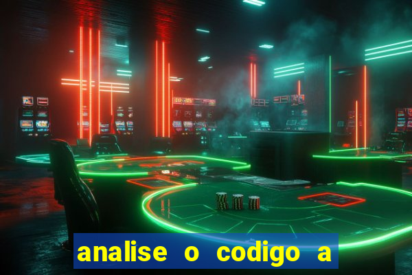 analise o codigo a seguir 1 import javax.swing.joptionpane