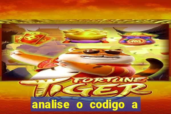 analise o codigo a seguir 1 import javax.swing.joptionpane