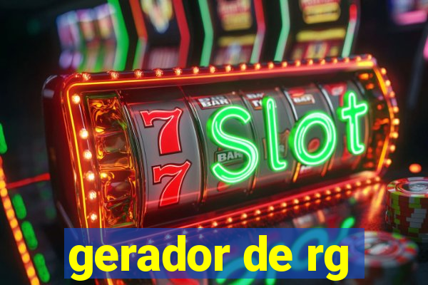 gerador de rg