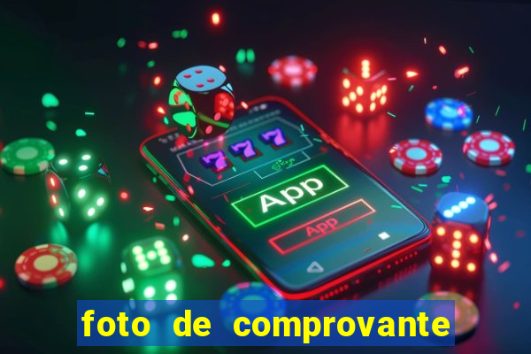 foto de comprovante de pix falso