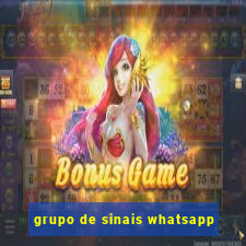 grupo de sinais whatsapp