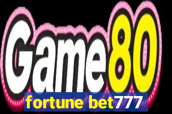 fortune bet777