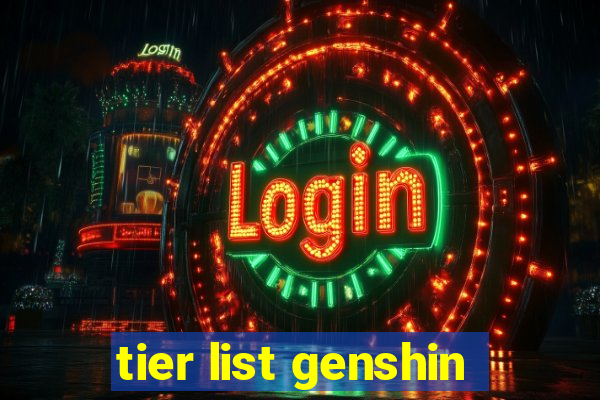 tier list genshin