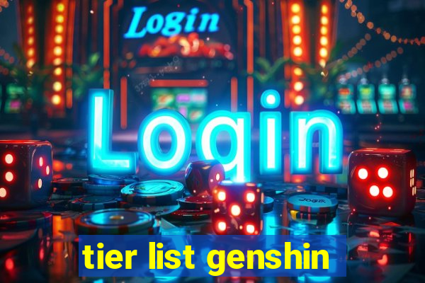 tier list genshin