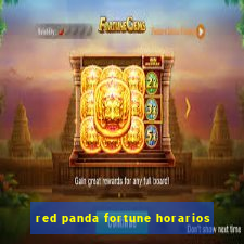 red panda fortune horarios