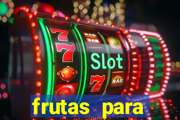 frutas para imprimir e recortar