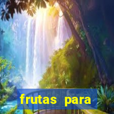 frutas para imprimir e recortar
