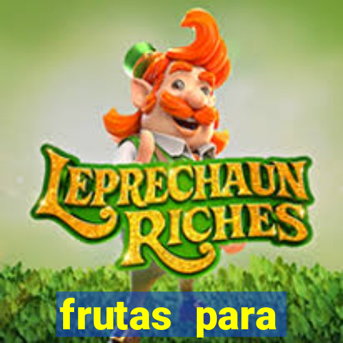 frutas para imprimir e recortar