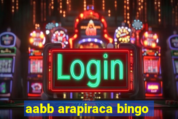 aabb arapiraca bingo