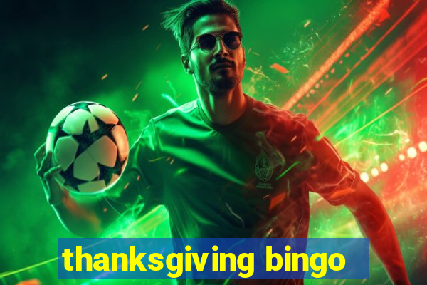 thanksgiving bingo