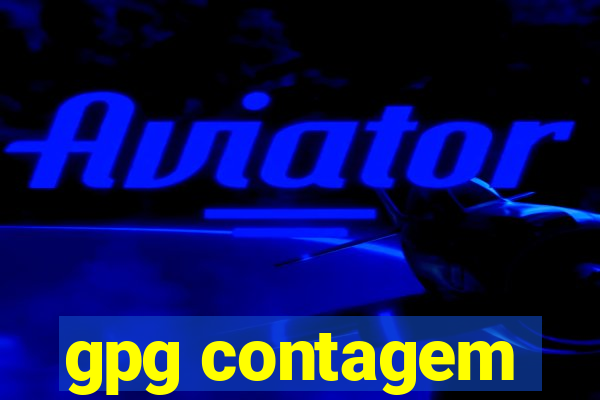gpg contagem