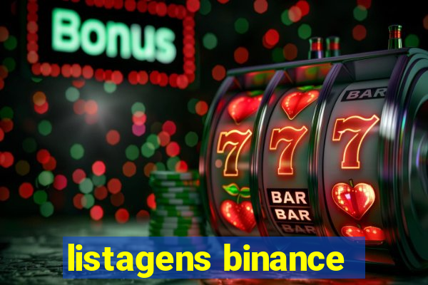 listagens binance