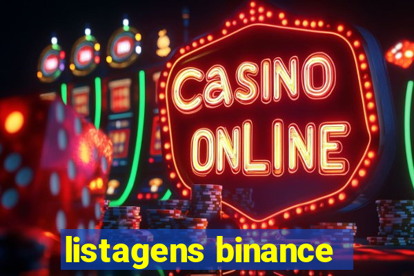 listagens binance