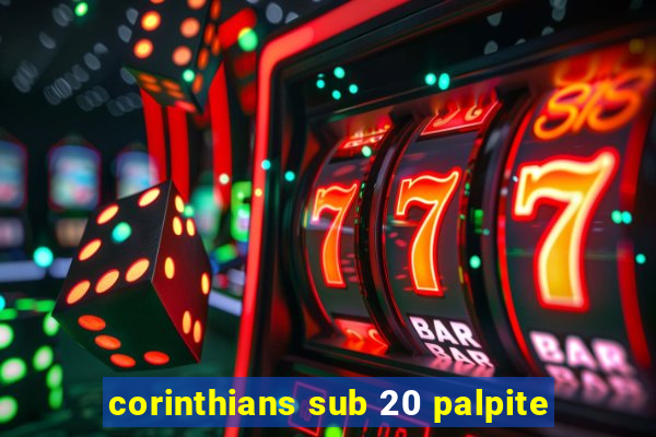 corinthians sub 20 palpite