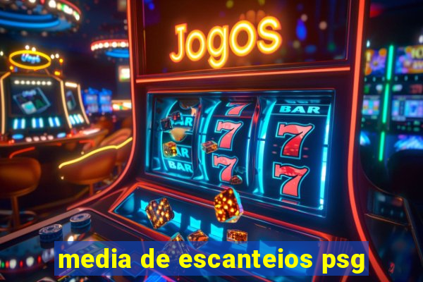 media de escanteios psg