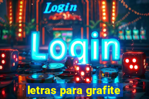 letras para grafite