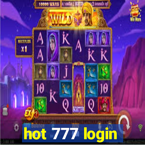 hot 777 login