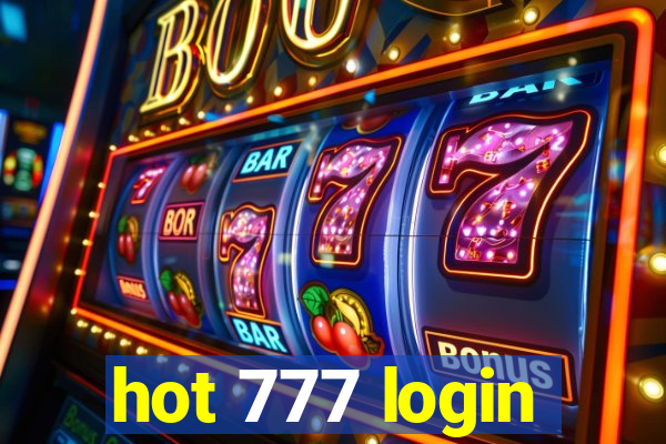 hot 777 login
