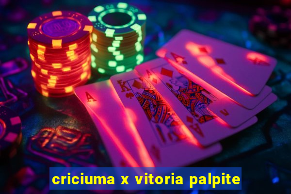 criciuma x vitoria palpite