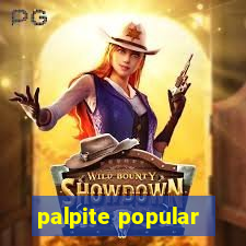 palpite popular