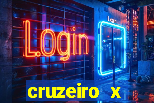 cruzeiro x corinthians palpite