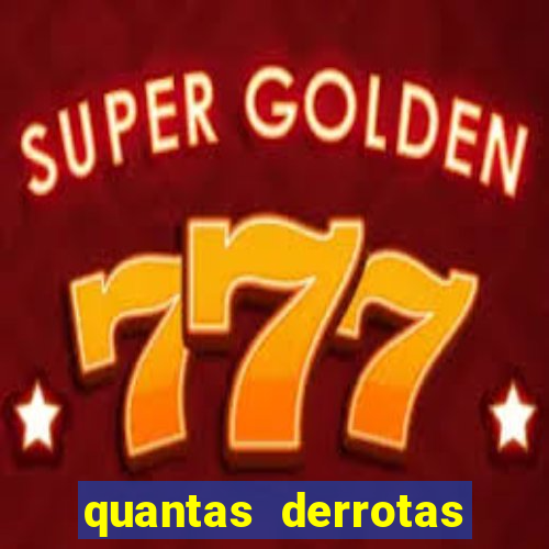 quantas derrotas teve o flamengo em 2019