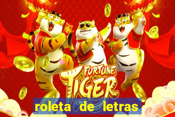 roleta de letras stop online