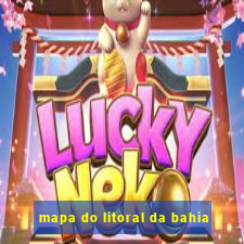 mapa do litoral da bahia