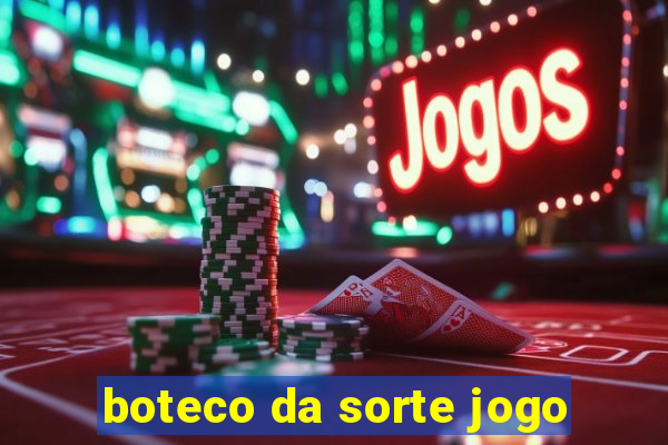 boteco da sorte jogo