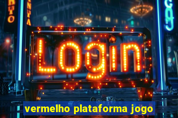 vermelho plataforma jogo