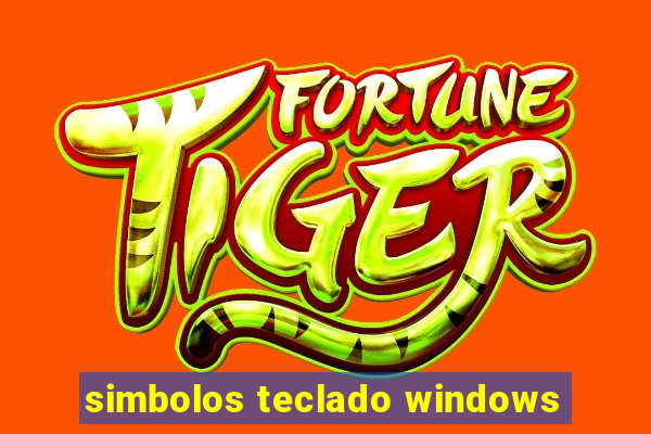 simbolos teclado windows