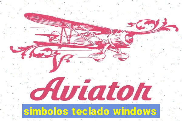simbolos teclado windows