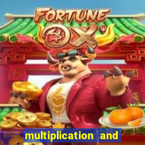 multiplication and division bingo