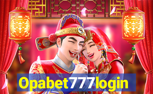 Opabet777login