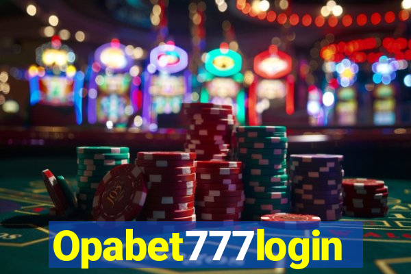 Opabet777login