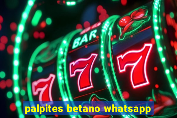 palpites betano whatsapp